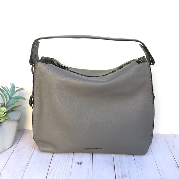 ⬇️ $120 | Etienne Aigner Ellie Slate Grey Hobo Bag - Picture 2 of 9